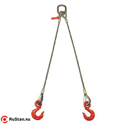 Строп канатный 2СК г/п 1,6 т 5,5 м фото №1 Строп канатный 2СК г/п 1,6 т 5,5 м фото №1