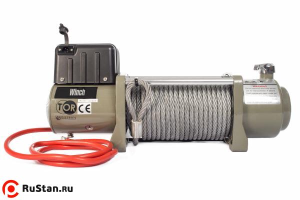 Лебедка (7620 кг/28 м) автомобильная TOR 12 V SEC16800 фото №1