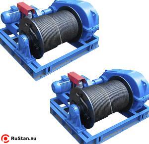Лебедка тяговая ТЛ-7А-1 (двухскоростная, без каната) фото №1