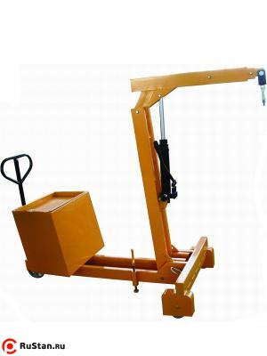 Кран гидравлический c противовесом Гусек, TOR 0,55 т, h подъема 380–2660 мм фото №1 Кран гидравлический c противовесом Гусек, TOR 0,55 т, h подъема 380–2660 мм фото №1