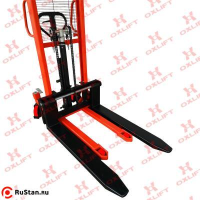 Ручной Гидравлический Штабелер HS 1516 OXLIFT 1600 мм 1500 кг фото №3 Ручной Гидравлический Штабелер HS 1516 OXLIFT 1600 мм 1500 кг фото №3