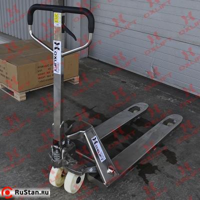 Гидравлическая Тележка из Нержавеющей Стали OX25-Steel OXLIFT фото №5 Гидравлическая Тележка из Нержавеющей Стали OX25-Steel OXLIFT фото №5