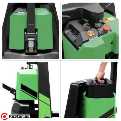 Тележка Самоходная Электрическая TX 20LH LI-ION OXLIFT 2000 кг фото №5 Тележка Самоходная Электрическая TX 20LH LI-ION OXLIFT 2000 кг фото №5