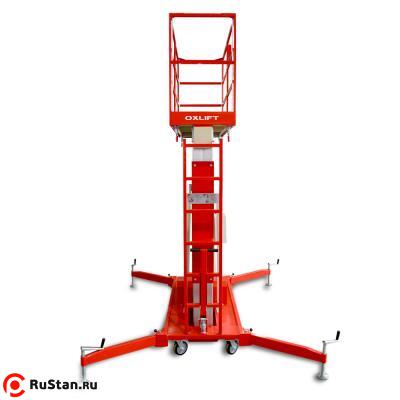 Телескопический Двухмачтовый Подъемник ZX-2-140 OXLIFT 14 м 150 кг фото №8 Телескопический Двухмачтовый Подъемник ZX-2-140 OXLIFT 14 м 150 кг фото №8