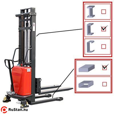 Штабелер с Электроподъемом SES2515 OXLIFT 1500 кг 2,5 м фото №1