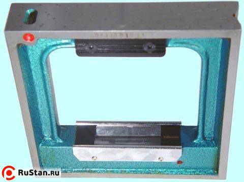 Уровень Рамный 300 х 300мм цена деления 0,05 мм/м (PL163-8) "CNIC" фото №1