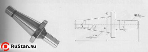 Оправка 7:24 -50 / В16 на внутренний конус сверлильного патрона (на расточ. и фрезер. станки), хв-к ГОСТ 25827 исп.1 фото №1 Оправка 7:24 -50 / В16 на внутренний конус сверлильного патрона (на расточ. и фрезер. станки), хв-к ГОСТ 25827 исп.1 фото №1