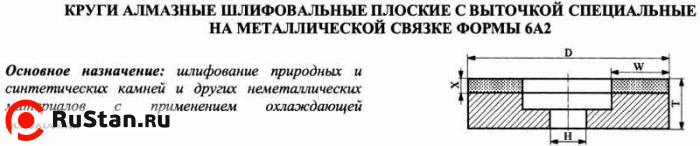 Круг алмазный 6А2 (плоский с выточкой) 150х10х4х24х32 АС4 100/80 100% В2-01 77,0 карат фото №1 Круг алмазный 6А2 (плоский с выточкой) 150х10х4х24х32 АС4 100/80 100% В2-01 77,0 карат фото №1