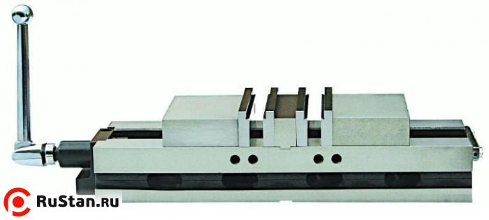 Тиски Станочные 160мм 2-х позиционные, стальные непов., губки закаленные HRC 50-60 (Q93-160) "CNIC" фото №1