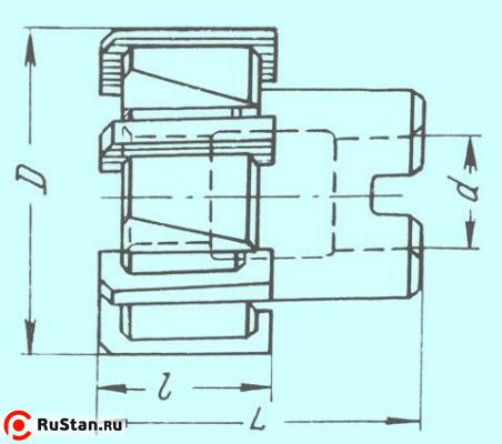 Развертка d 78,0х70х32 насадная Р6М5 со вставными пластинами Z=8 А3 фото №1