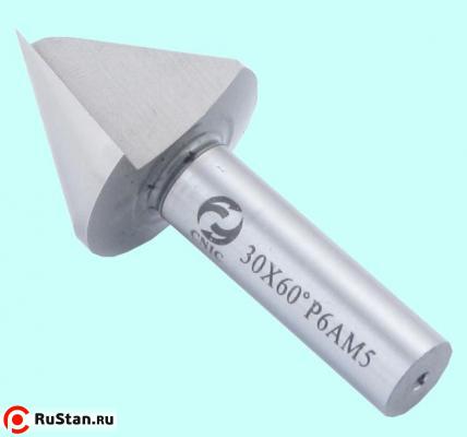 Фреза угловая - зенковка d 10,4х12.0х 50 конус 60° dхв=6мм Р6АМ5 ц/х Z=1 DIN334 "CNIC" фото №1 Фреза угловая - зенковка d 10,4х12.0х 50 конус 60° dхв=6мм Р6АМ5 ц/х Z=1 DIN334 "CNIC" фото №1