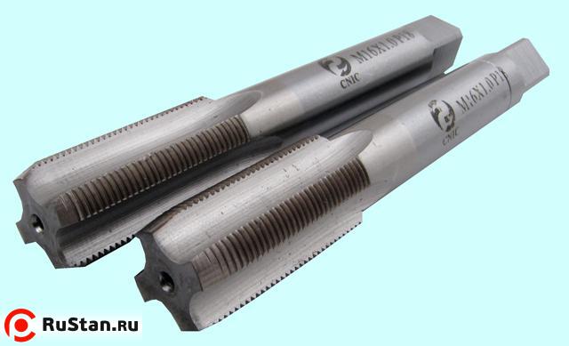 Метчик М 8,0х1,0 м/р.Р18 к-т из 2-х шт. "CNIC" фото №1 Метчик М 8,0х1,0 м/р.Р18 к-т из 2-х шт. "CNIC" фото №1