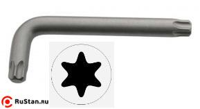 Ключ TORX  Т45 L196х35мм CrV "CNIC" фото №1