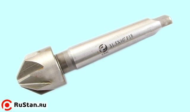 Зенковка d63,0х 43х185 конус 90° Р18 к/х Z=10 КМ4 DIN335B "CNIC" фото №1 Зенковка d63,0х 43х185 конус 90° Р18 к/х Z=10 КМ4 DIN335B "CNIC" фото №1