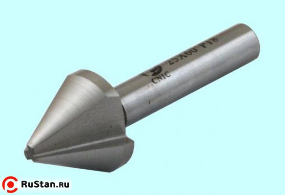 Фреза угловая - зенковка d 8,0х12.0х 48 конус 60° dхв=8мм Р18 ц/х Z=3 DIN334C "CNIC" фото №1 Фреза угловая - зенковка d 8,0х12.0х 48 конус 60° dхв=8мм Р18 ц/х Z=3 DIN334C "CNIC" фото №1