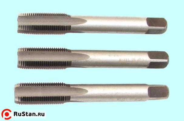 Метчик М 9,0 (1,25) ручной, к-т из 3-х шт. "CNIC" фото №1