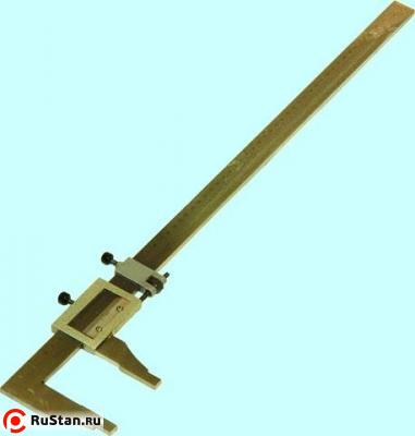 Штангенциркуль 250-800 ШЦ-III (0,1) с устр. точн. устан. рамки Н-80мм (СТИЗ) г.в.1991 фото №1