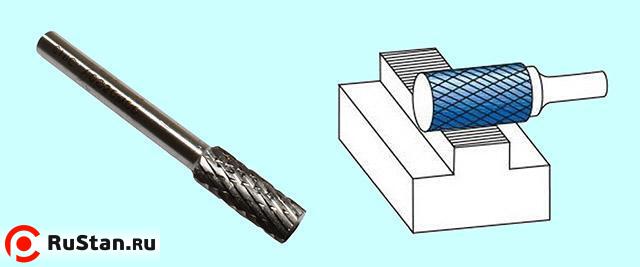Борфреза цилиндрическая d 8х20х6х65 Р6М5 Х-образн. насечка "CNIC" (А08 20М06) фото №1 Борфреза цилиндрическая d 8х20х6х65 Р6М5 Х-образн. насечка "CNIC" (А08 20М06) фото №1