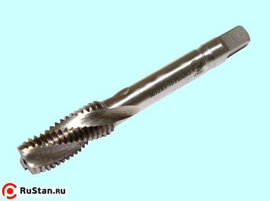 Метчик М10,0 х 1,25 м/р.Р6АМ5 винтовая канавка "CNIC" фото №1