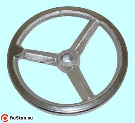 Маховик 125х12х36х4мм (DxdxHxb) с 3-мя спицами, чугун "TLX" фото №1 Маховик 125х12х36х4мм (DxdxHxb) с 3-мя спицами, чугун "TLX" фото №1