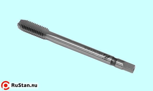 Метчик М18,0 (2,5)х34х125 м/р.Р6АМ5 удлиненный, проходной хв-к d14.0мм DIN376 "CNIC" фото №1