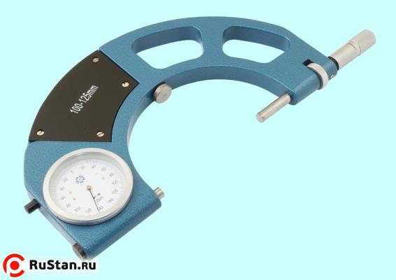 Скоба Рычажная СР-125, 100-125 мм (0,002мм) "TLX" фото №1 Скоба Рычажная СР-125, 100-125 мм (0,002мм) "TLX" фото №1