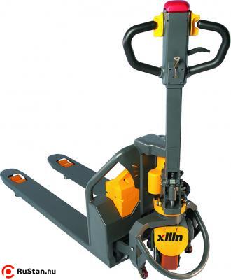 Тележка гидравлическая c электроприводом XILIN г/п 1200 CBD12W-Li фото №1