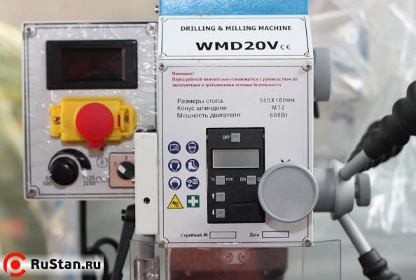 Фрезерный настольный станок ВМД-20В (WMD20V) фото №5 Weiss Machinery WMD20V фото №5
