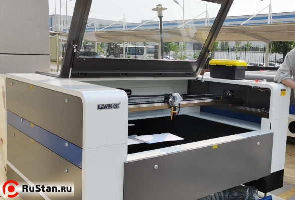 Лазерный станок для гравировки и резки фанеры акрила LC1610N (120W Reci С4, CW5000, Ruida) фото №2 Лазерный станок для гравировки и резки фанеры акрила LC1610N фото №2