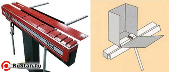 В комплекте со станком идет цельная балка для продольных гибов и прижимная балка разбитая на сегменты разного размера фото №11 METAL MASTER MAGNABEND MB 1250E фото №11
