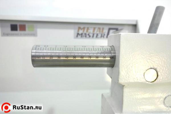 Вылет пиноли задней бабки – 100 мм. фото №5 METAL MASTER X36100K фото №5