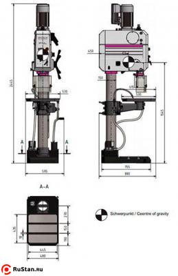 Вертикально-сверлильный станок OPTIdrill DH45V фото №4 OPTIdrill DH45V фото №4