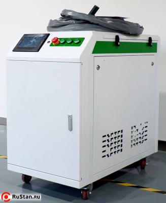 Импульсный аппарат лазерной чистки металла от ржавчины и краски Raptor SFC-500G (JPT 500ватт) фото №3 Импульсный аппарат лазерной чистки металла от ржавчины и краски Raptor SFC-500G (JPT 500ватт) фото №3