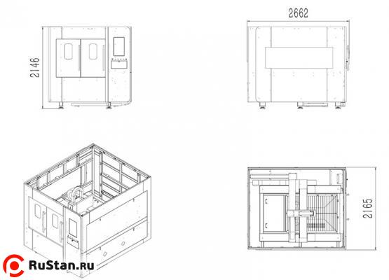 Лазерный станок для резки металла с автофокусом Raptor SFL9013 Raycus 2000 Вт фото №4 Raptor SFL9013 2000 Вт Raycus фото №4