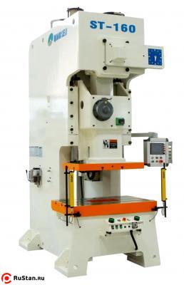 Вид сбоку Пресс однокривошипный Qiaosen ST-160 (160 тонн) фото №4 Вид сбоку Пресс однокривошипный Qiaosen ST-160 (160 тонн) фото №4