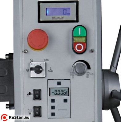 Панель управления станка OPTIMUM B30BS Vario фото №3 Панель управления станка OPTIMUM B30BS Vario фото №3
