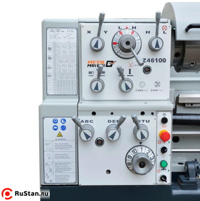 Модель позволяет раздельно регулировать обороты ходового вала и ходового винта. фото №4 METAL MASTER Z41200 фото №4