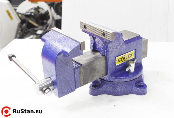 Тиски слесарные STALEX "Гризли", 125 х 125 мм., 360°, 12,5 кг. фото №14 "Гризли", 125 х 125 мм., 360°, 12,5 кг. фото №14
