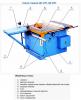 Станок круглопильный с торцовочной кареткой Ц6-2ИТ - фото 1 миниатюра №2