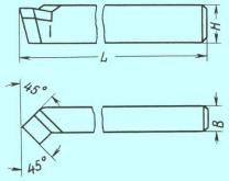 Резец Проходной отогнутый 16х10х110 ВК8