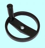 Маховик 200х18х54х6мм (DxdxHxb) с  2-мя спицами, алюминий 