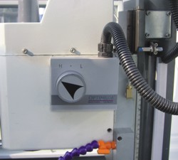 Станок M2 CNC: переключатель оборотов